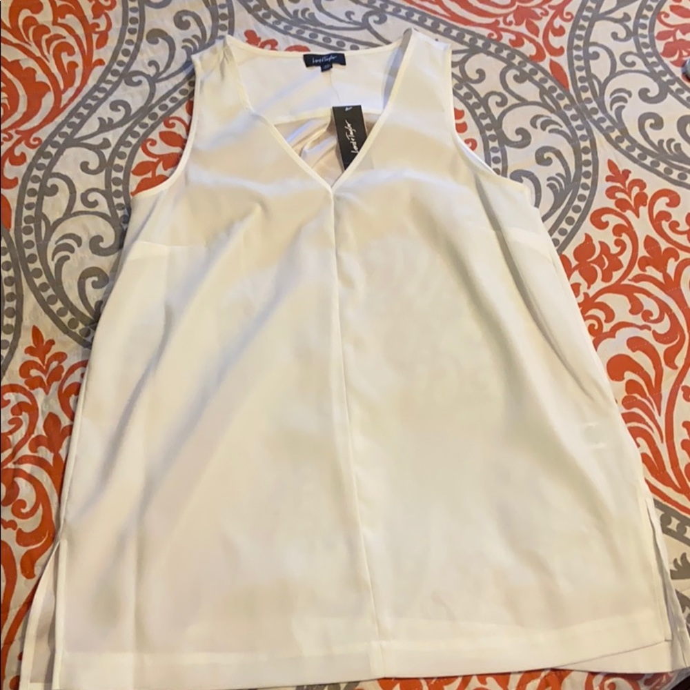 LORD & TAYLOR white blouse